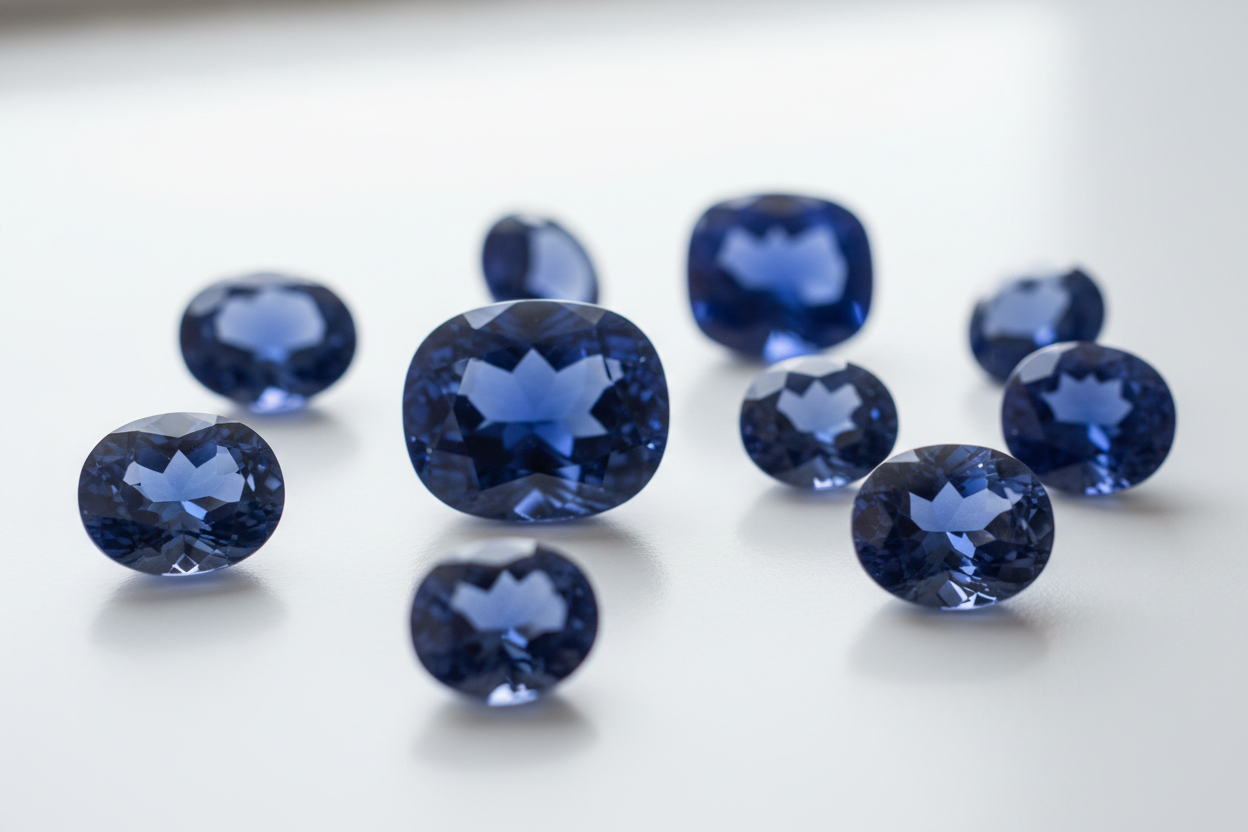 natural blue sapphire gemstones for engagement rings