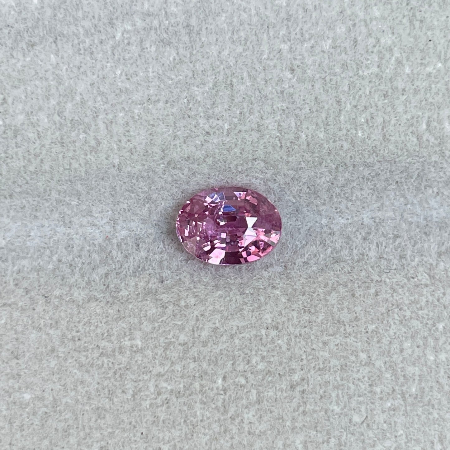 1.10 crt Pink Sapphire, Las Coloradas Pink Sapphire Oval Cut, Loose Stone, Faceted natural earth mined gemstone