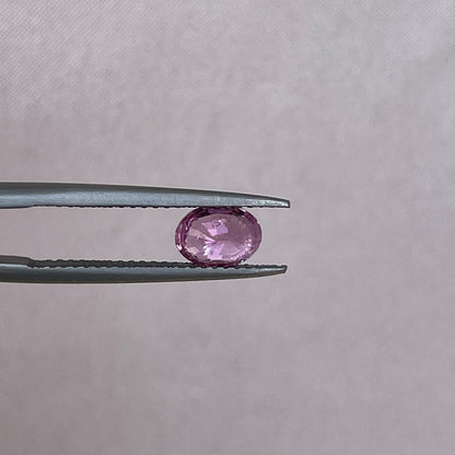 1.10 crt Pink Sapphire, Las Coloradas Pink Sapphire Oval Cut, Loose Stone, Faceted natural earth mined gemstone