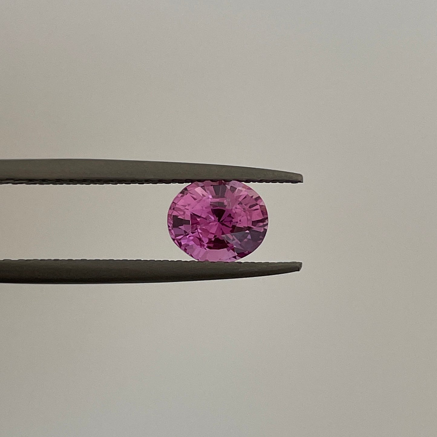 1.14 crt, Natural Pink Sapphire, Oval Cut Engagement Rings, Flamingo Pink Sapphire