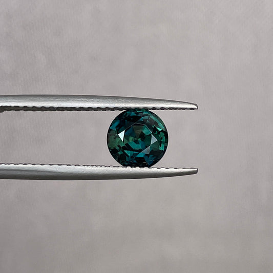 1.32 crt Natural deep forest Green Sapphire is well cut to bring out the best colour, make a custom designed unique ring with this sapphire