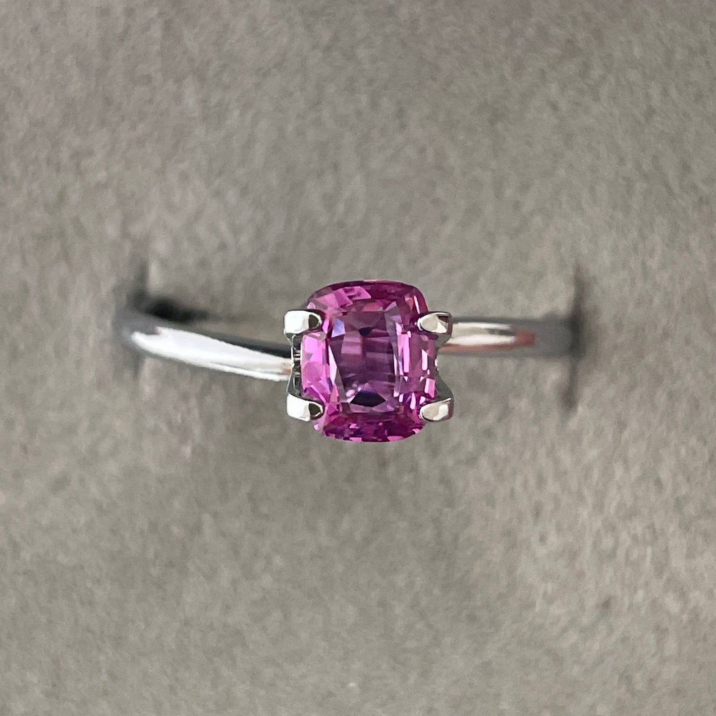 1.02 Natural earth mined Pink Sapphire, purplish Pink Sapphire