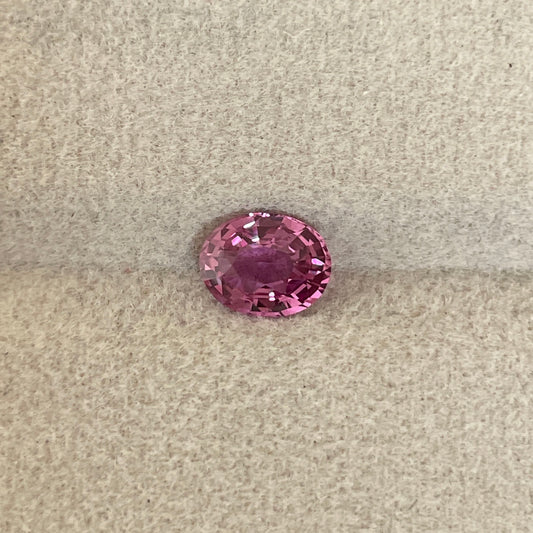 1.09 crt Pink Sapphire, Lake Hillier Pink Sapphire, Genuine Sapphire Jewelry Making