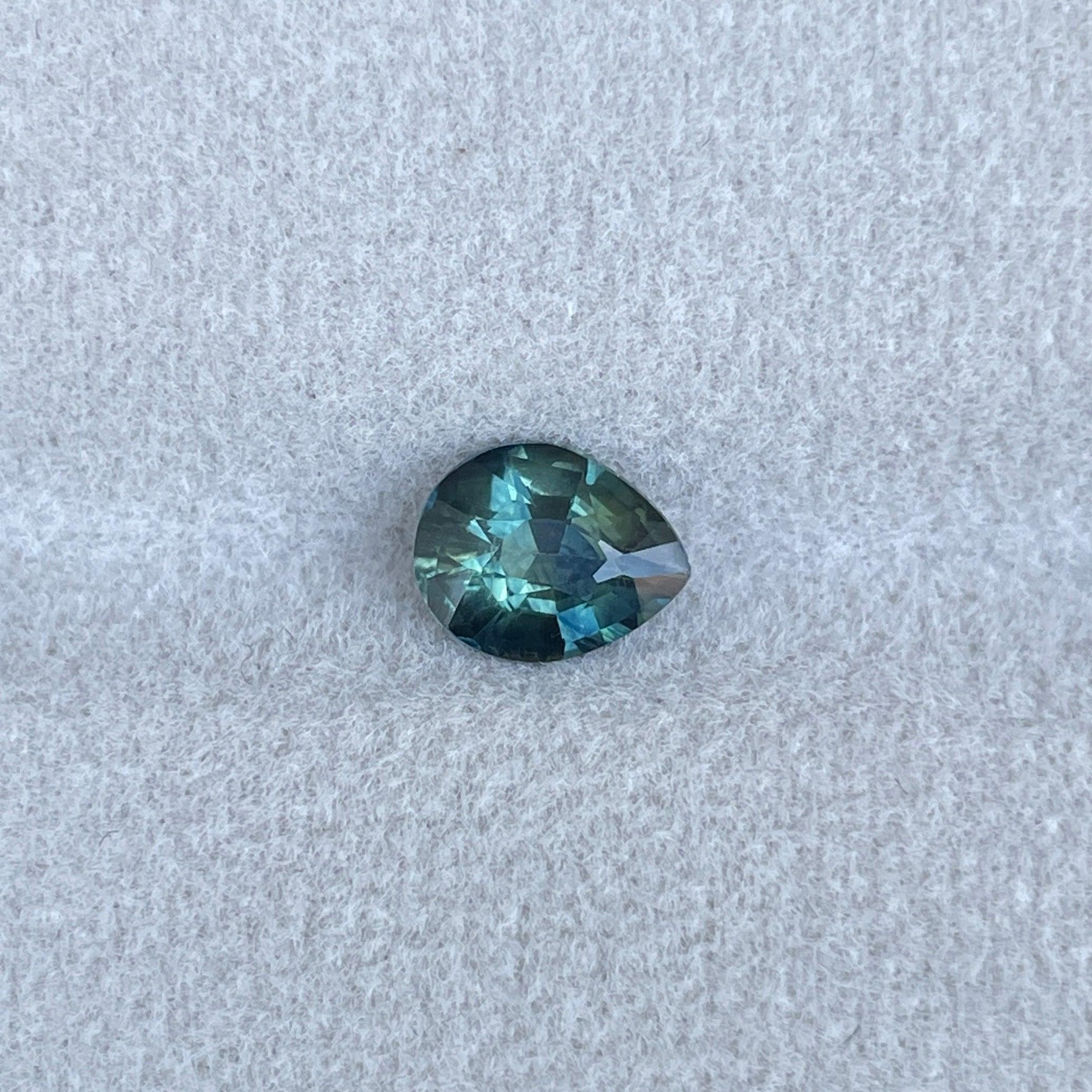 blue green sapphire