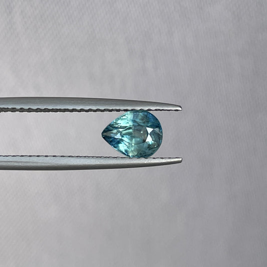 This 1.14 crt Green Sapphire is well cut to bring out the best colour and lustre, and has a perfect colour blend.