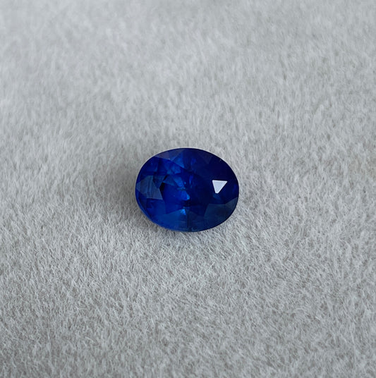 Sri Lanka Blue Sapphire, 1.67 ct, Genuine Blue Sapphire Loose Stone, Low Cost Gem for Wedding Rings, Faceted Sapphire, September Birthstone