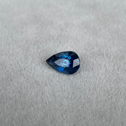 1.34 Carats Natural Blue Sapphire, Loose Gemstone for jewelry making