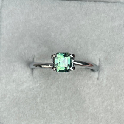 1.04 crt Forest Green Sapphire, Natural Sapphire, Sapphire Jewellery, Corundum, green Sapphire ring, make a custom ring, Australian sapphire - NASHGEMS