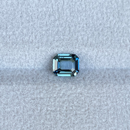 Teal Sapphire 0.86 Ct, Natural Teal Sapphire Ring