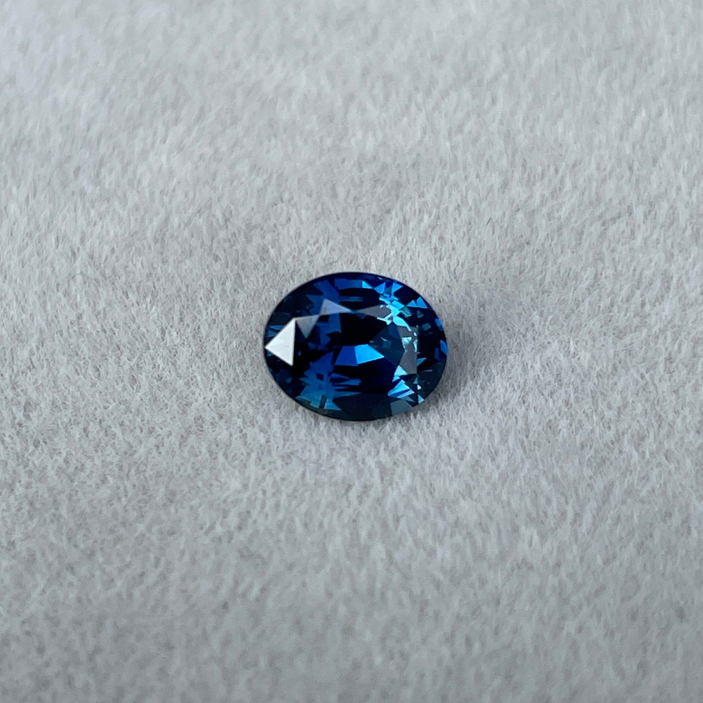 AAA Color Ceylon Blue Sapphire Loose Oval Cut Gemstone, Fine Quality Blue Sapphire Ring And Jewelry Making Gemstone 1.25 Ct - NASHGEMS