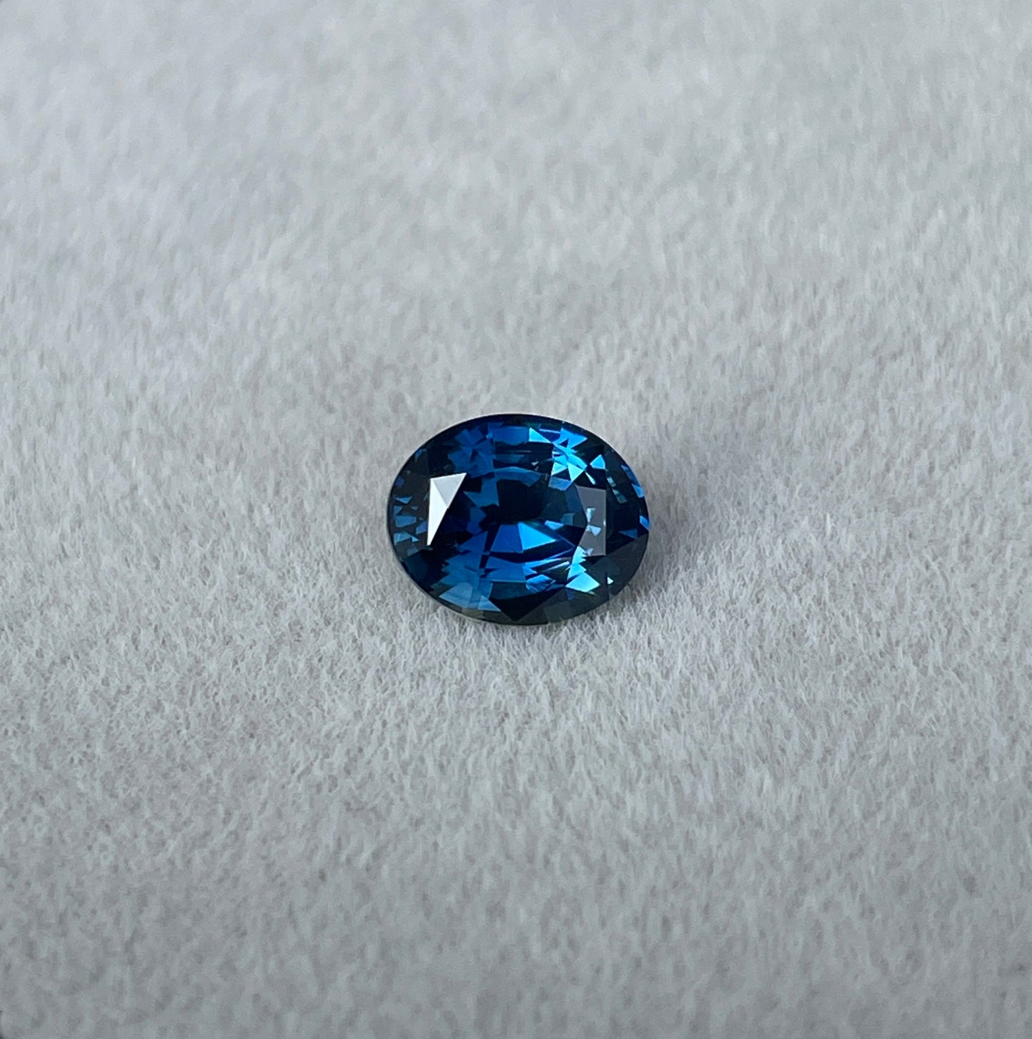 AAA Color Ceylon Blue Sapphire Loose Oval Cut Gemstone, Fine Quality Blue Sapphire Ring And Jewelry Making Gemstone 1.25 Ct - NASHGEMS