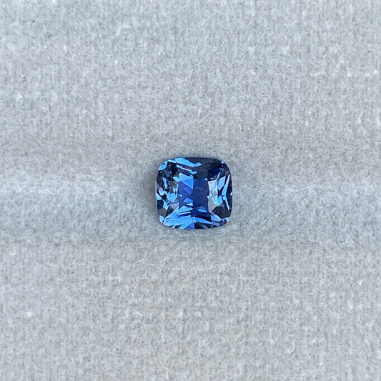 Natural Blue sapphire Cushion cut, Blue sapphire 1.17 crt. Tufts Blue sapphire