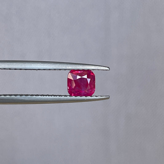 Certified Natural Unheated Ruby 0.52 crt