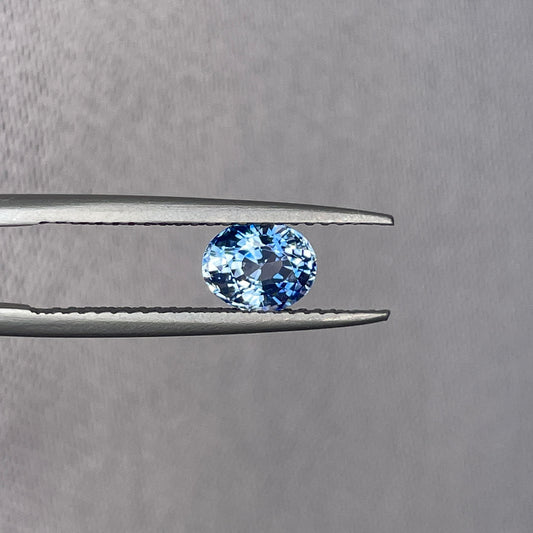 Natural Blue sapphire Oval cut, Blue Jay sapphire 1.17 crt