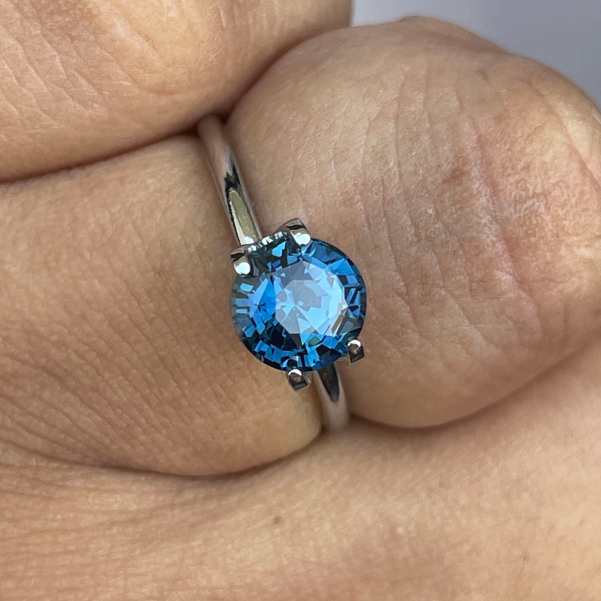 NATURAL SAPPHIRE TEAL BLUE 2.01