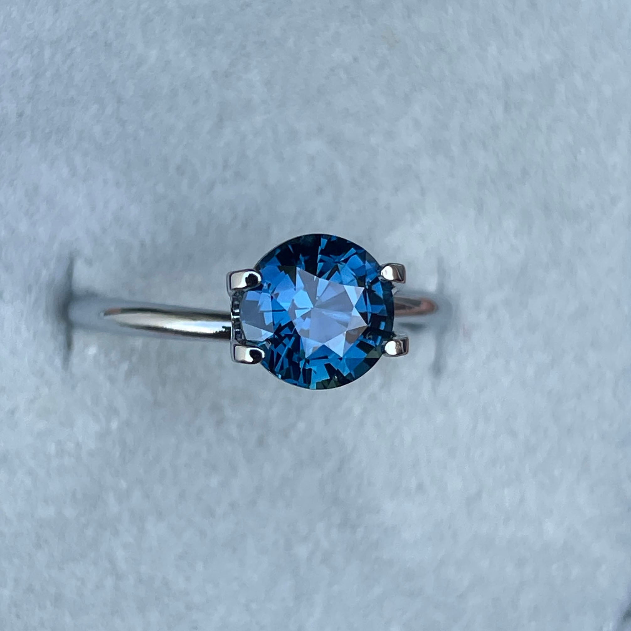NATURAL SAPPHIRE TEAL BLUE 2.01