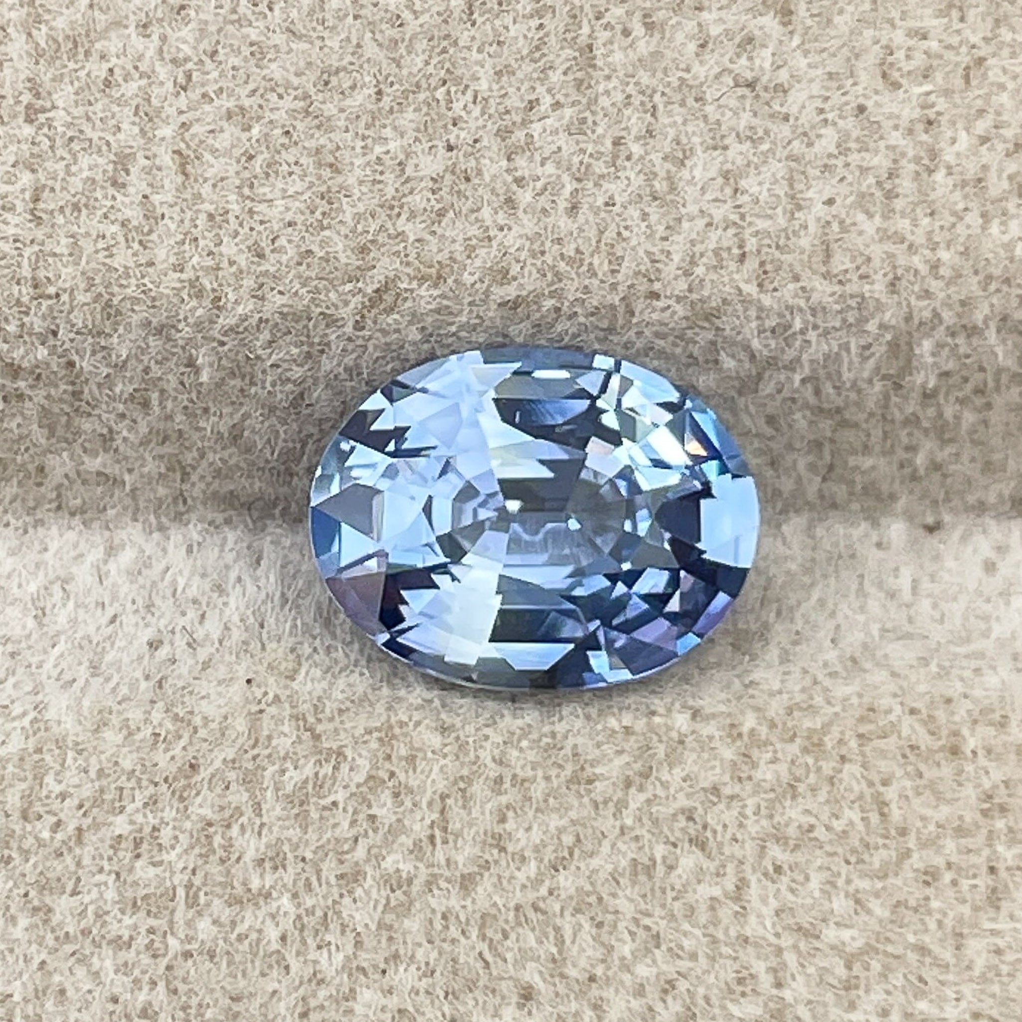 Natural Ceylon Blue Sapphire 2.06 Ct oval cut, no heat VVS loose gemstone by NASHGEMS for engagement rings