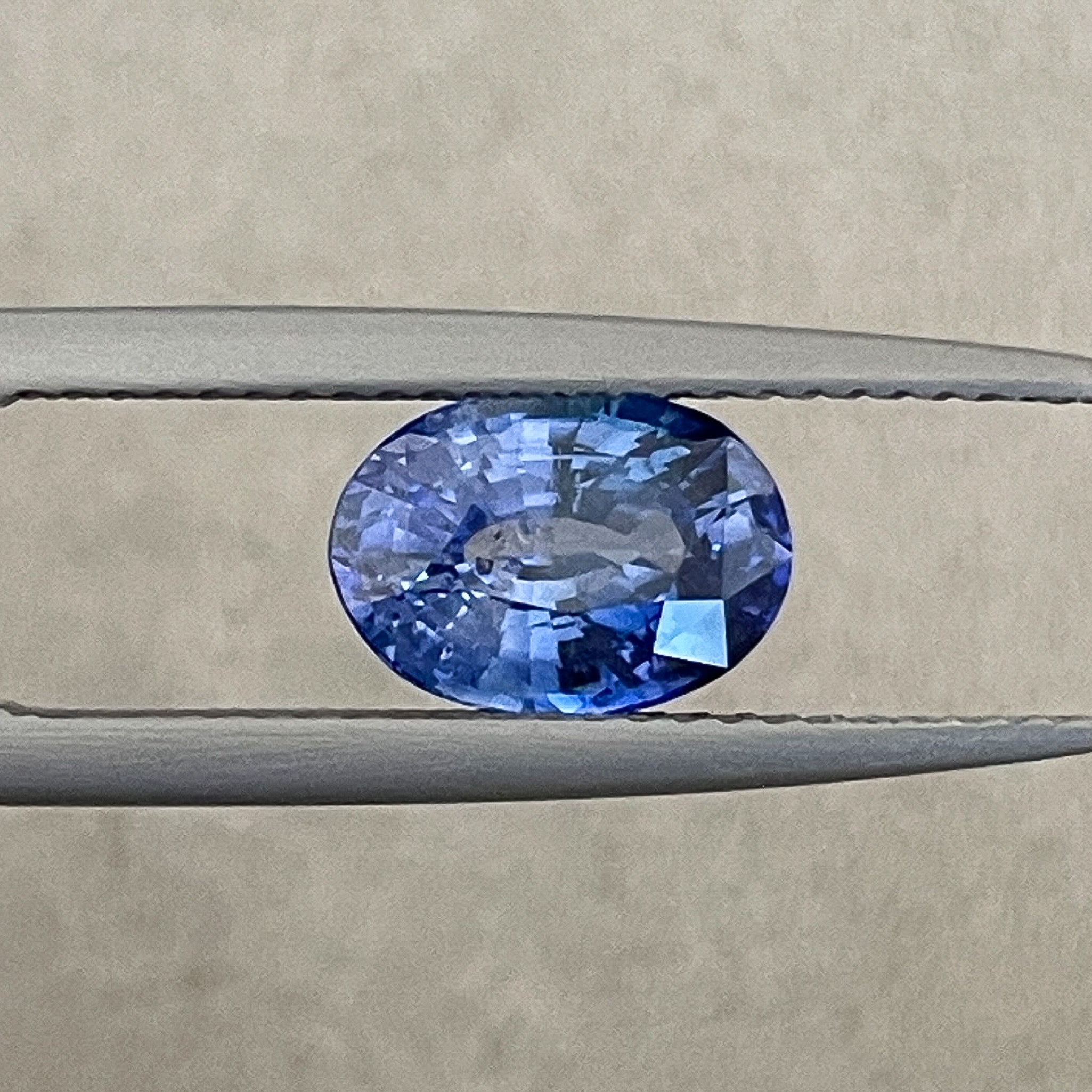 Natural Ceylon blue sapphire, 2.27 ct oval cut loose gemstone by NASHGEMS, ideal for engagement rings or custom jewelry.
