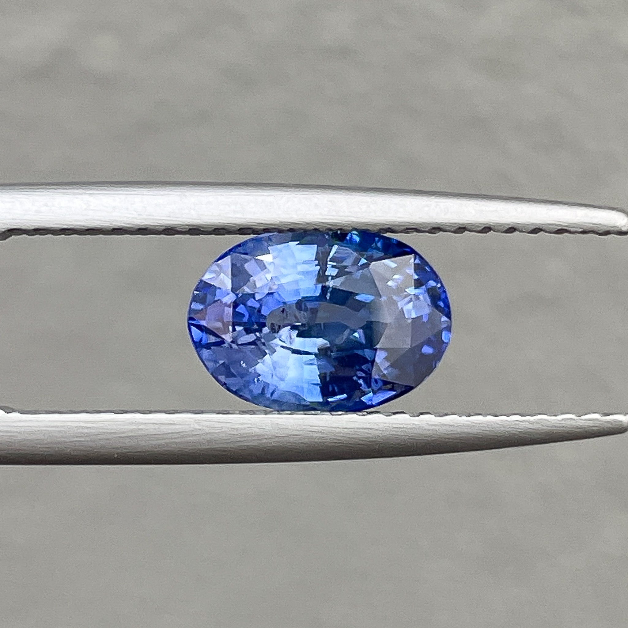 Natural Ceylon Blue Sapphire 2.27 Ct oval cut loose gemstone by NASHGEMS, ideal for engagement rings or custom jewelry.