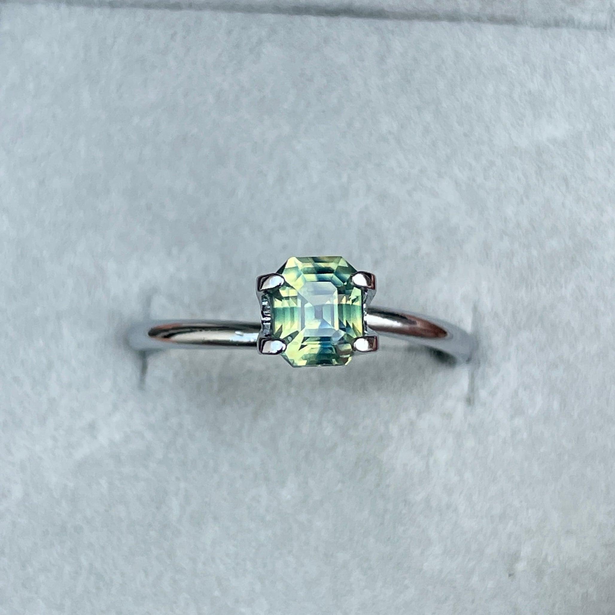 bi coloured parti sapphire