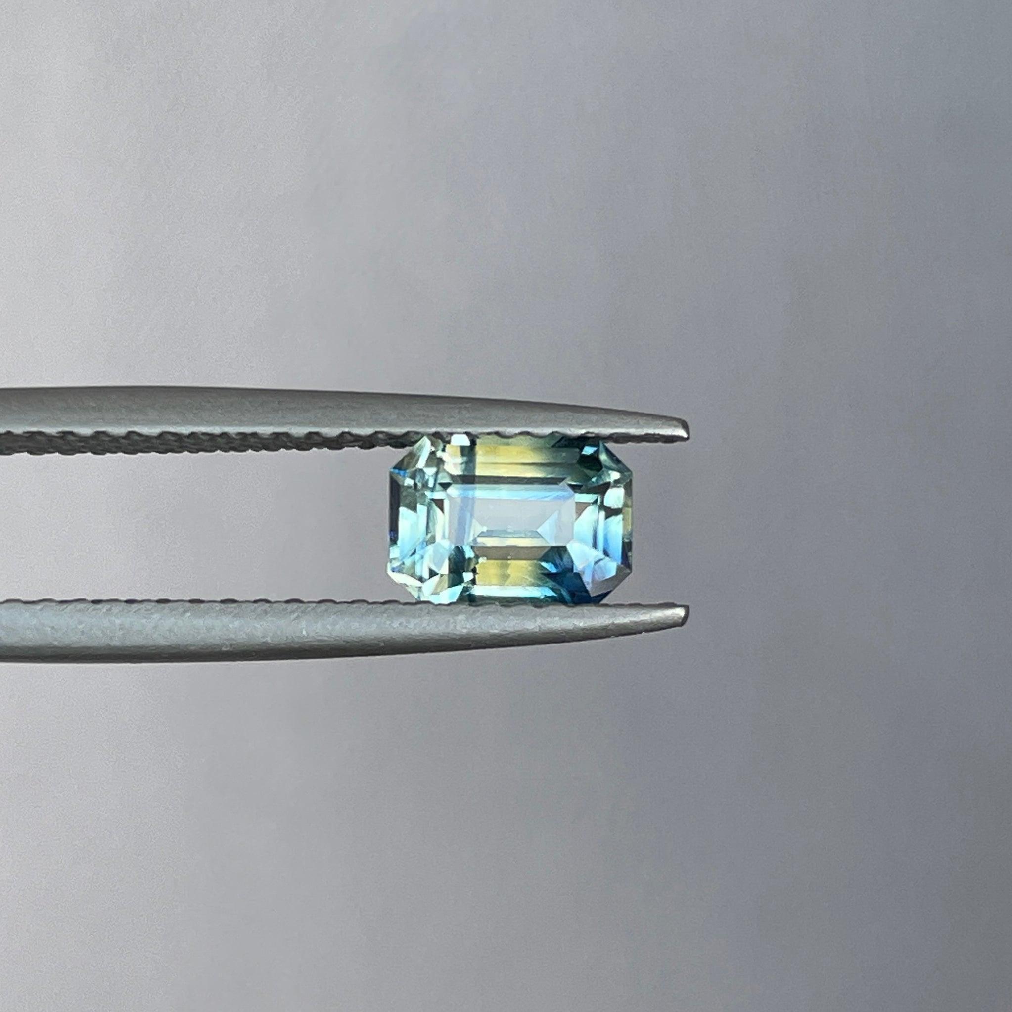 bi coloured parti sapphire