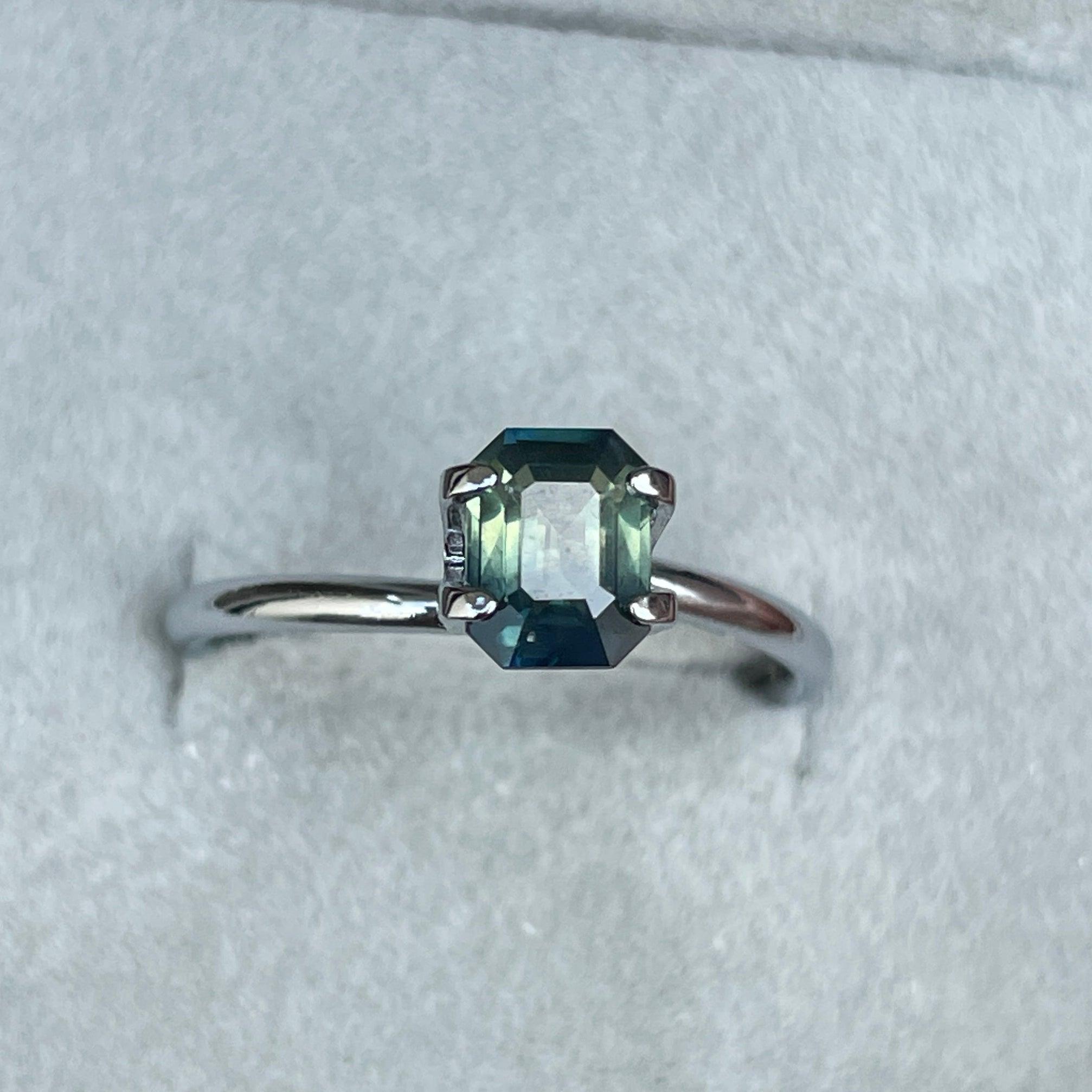 bi coloured parti sapphire