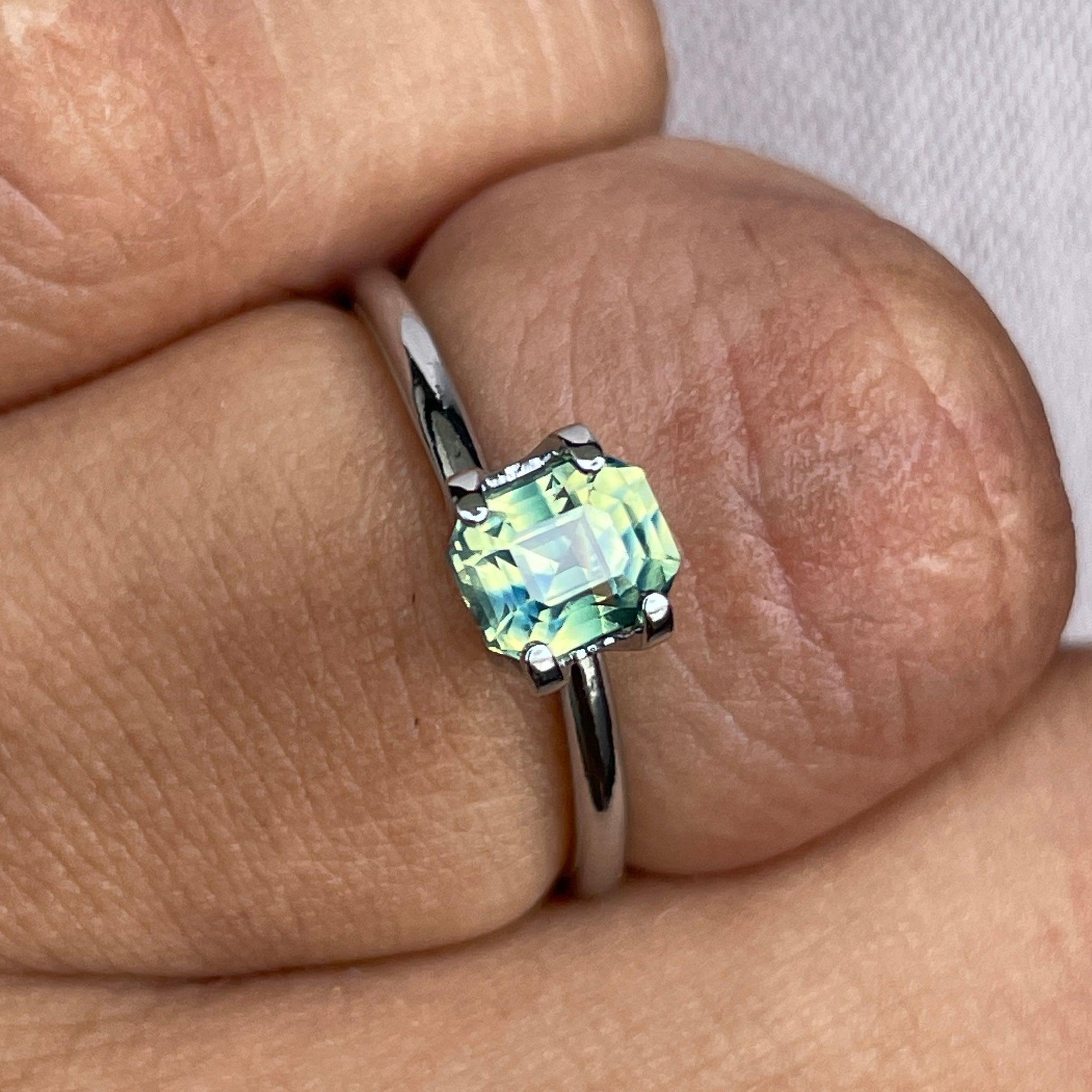 bi coloured parti sapphire