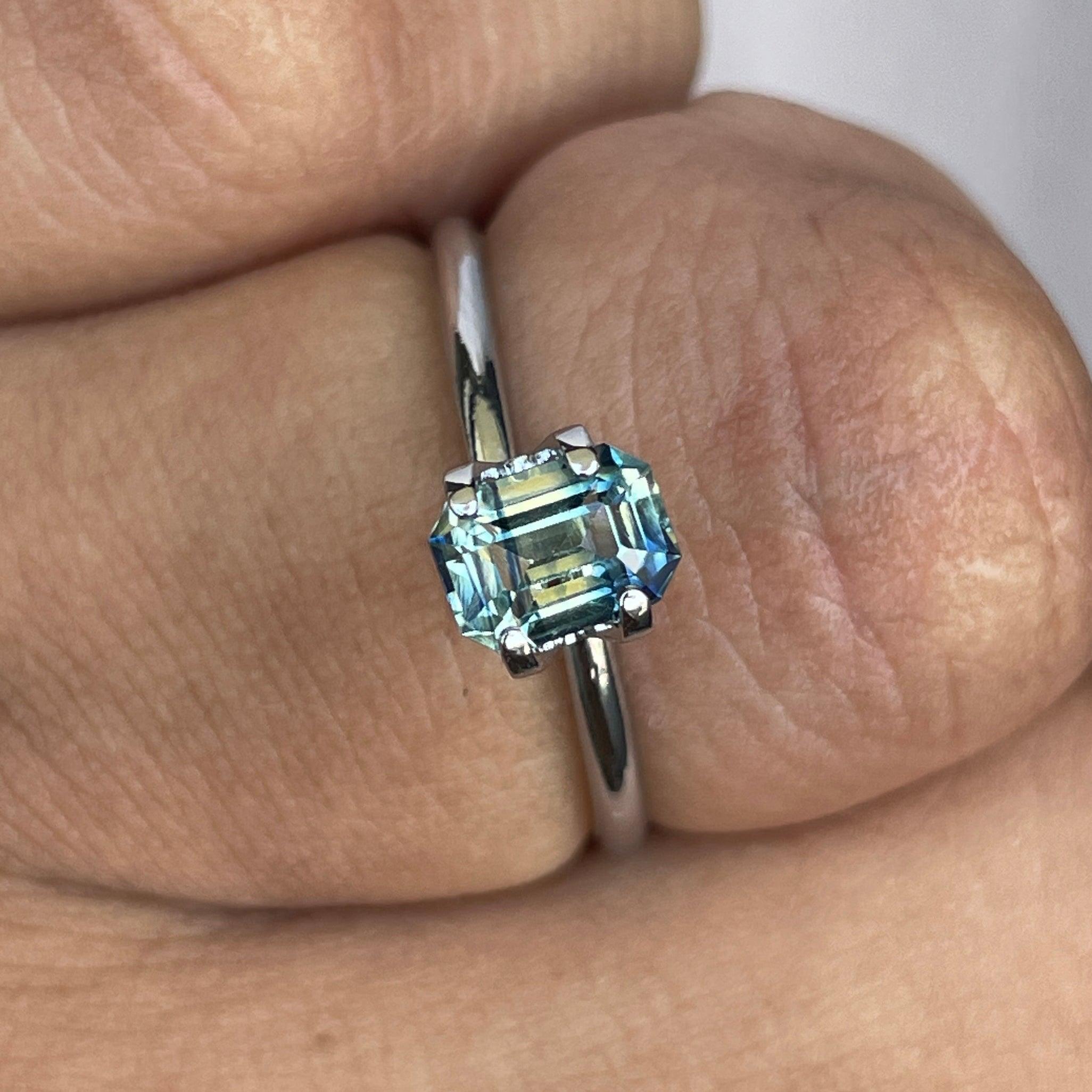 bi coloured parti sapphire