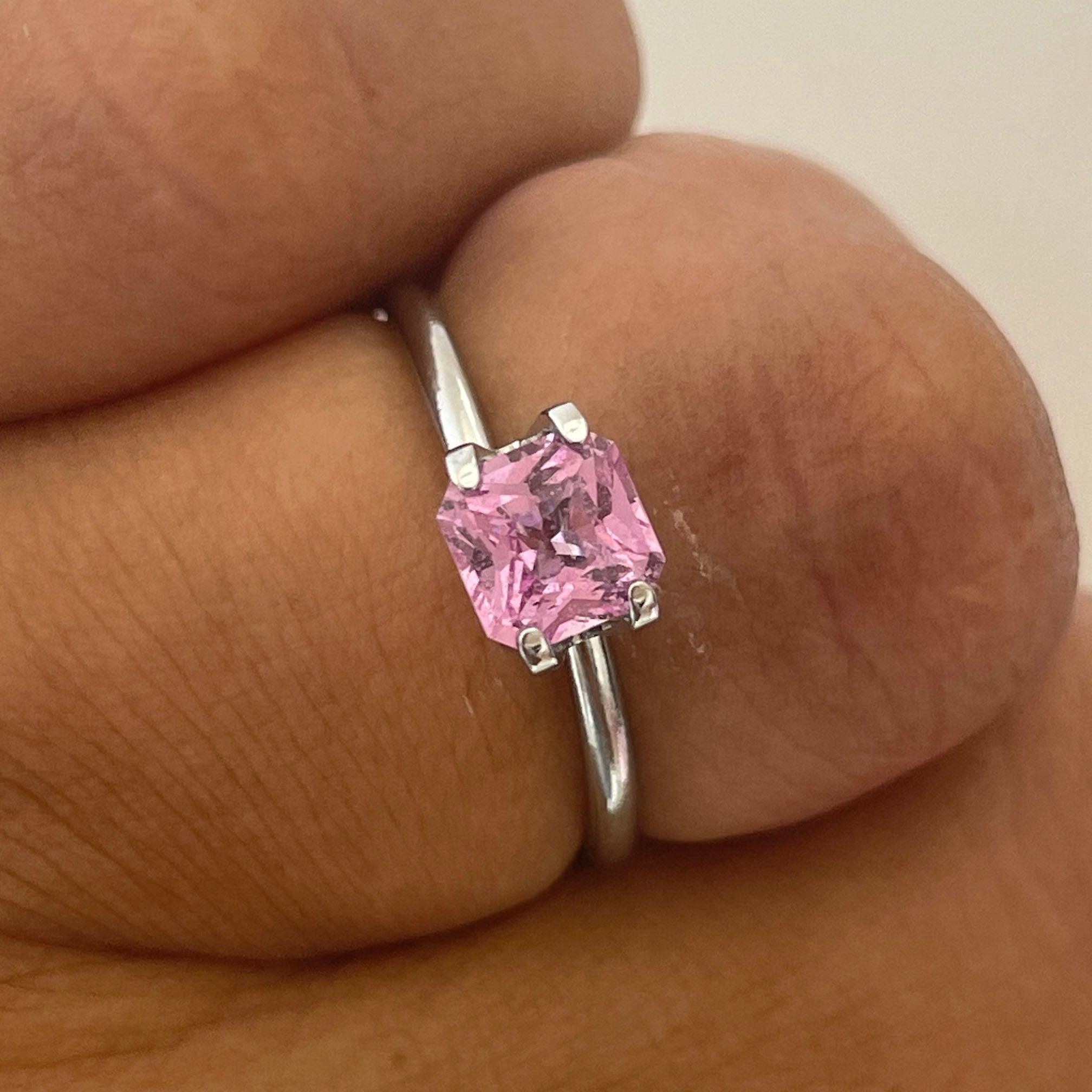 pink sapphire color gemstone