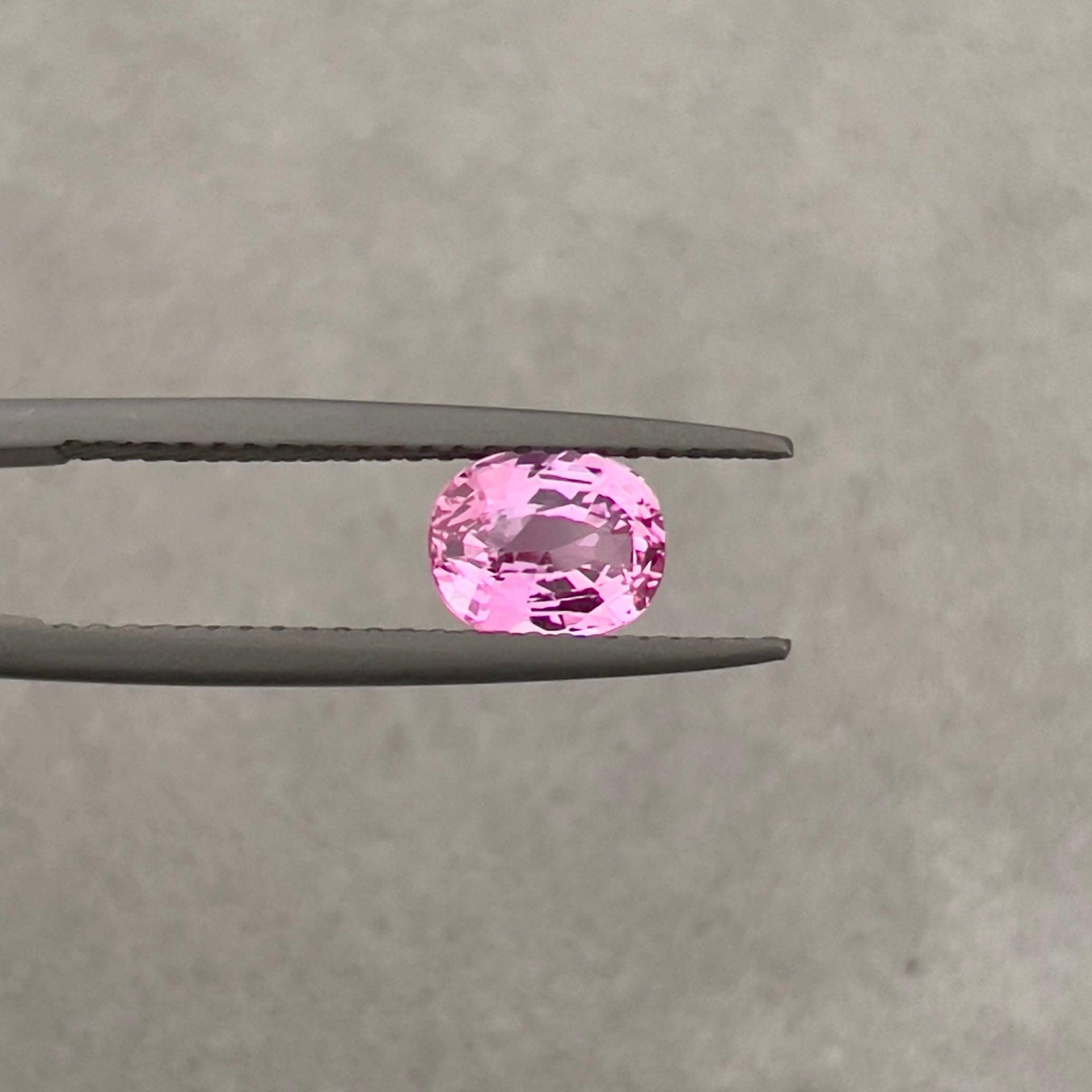 pink sapphire promise ring