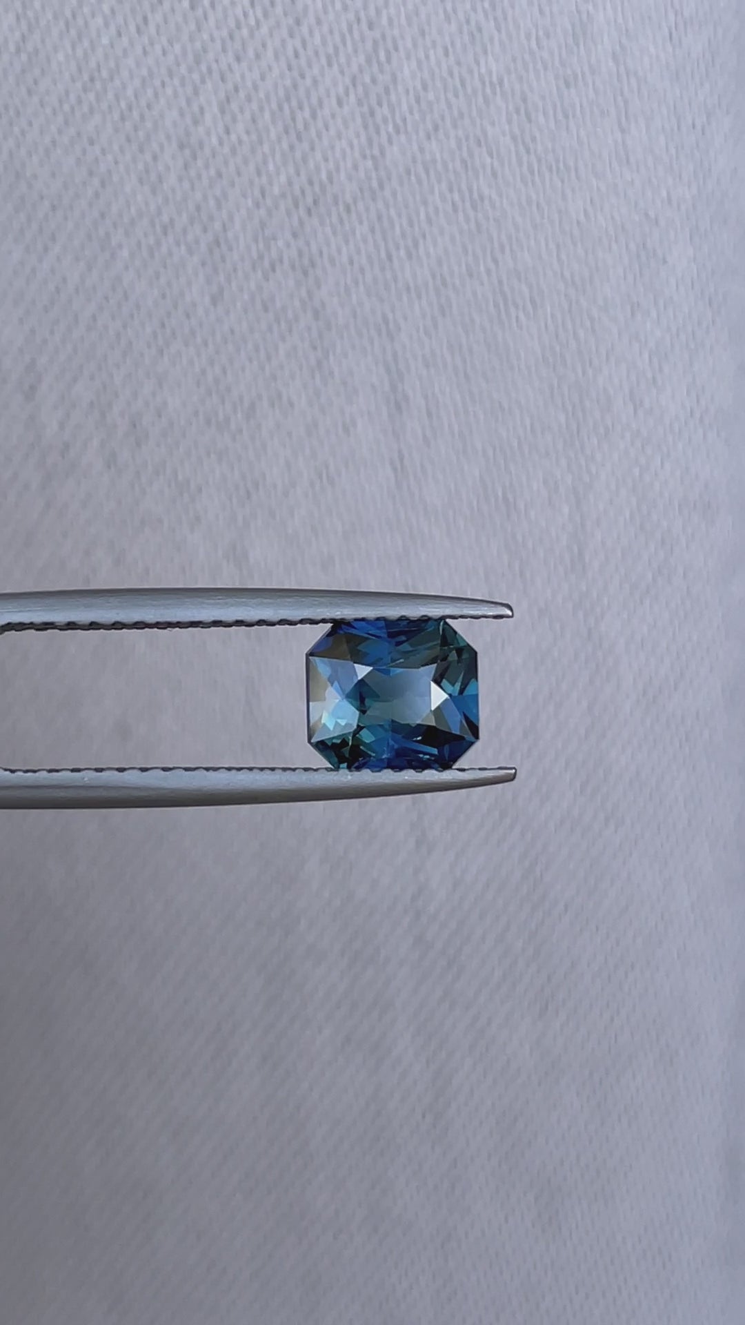 bluish green sapphire precious stone