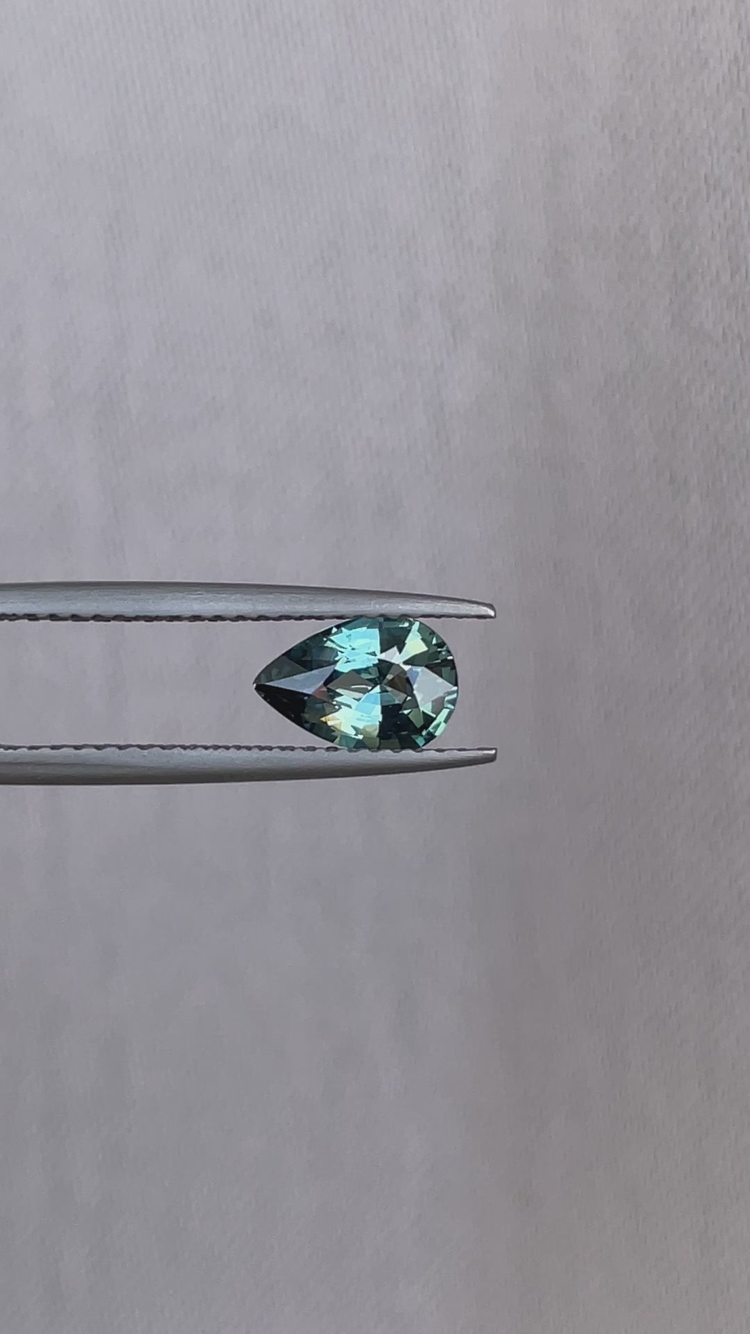 teal sapphire engagement ring