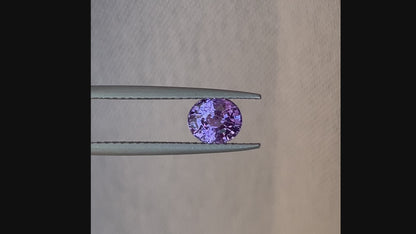 1.07 Carat purple Sapphire, Natural purple Sapphire Oval Cut