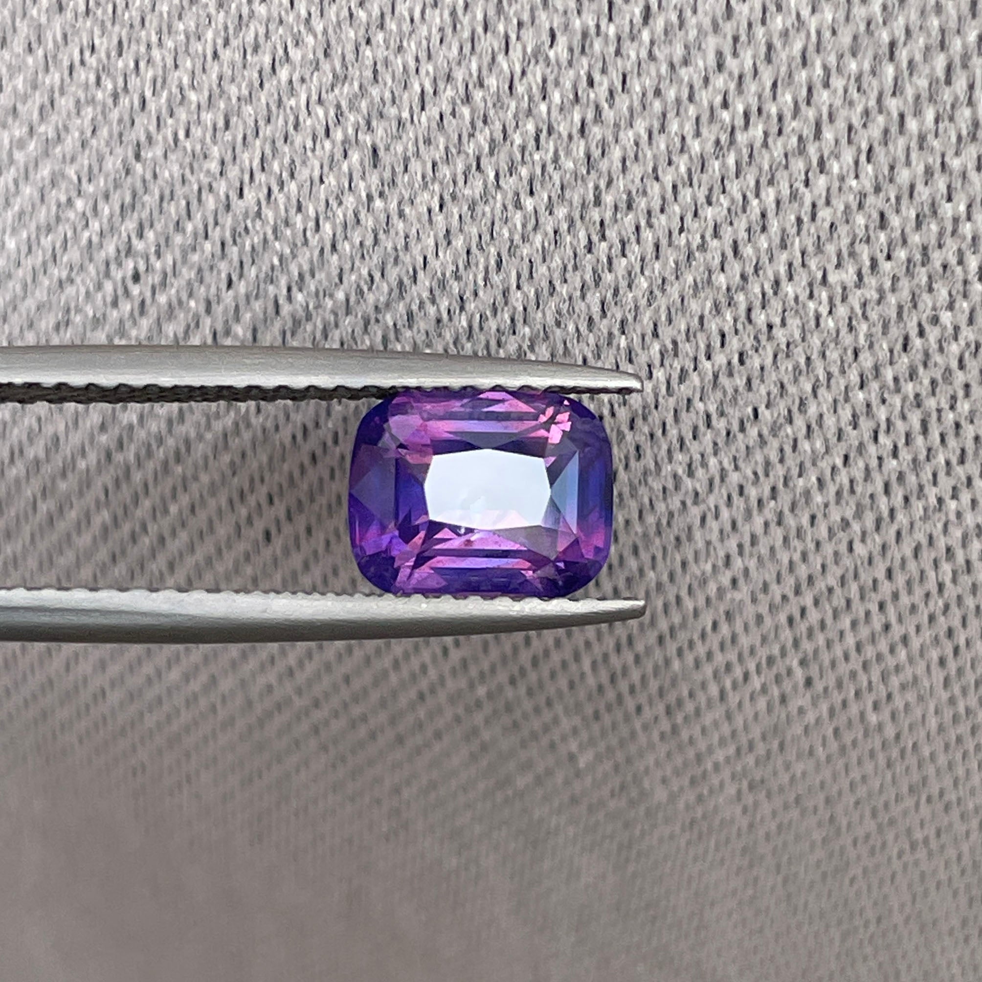 purple sapphire 2.14 gemstone