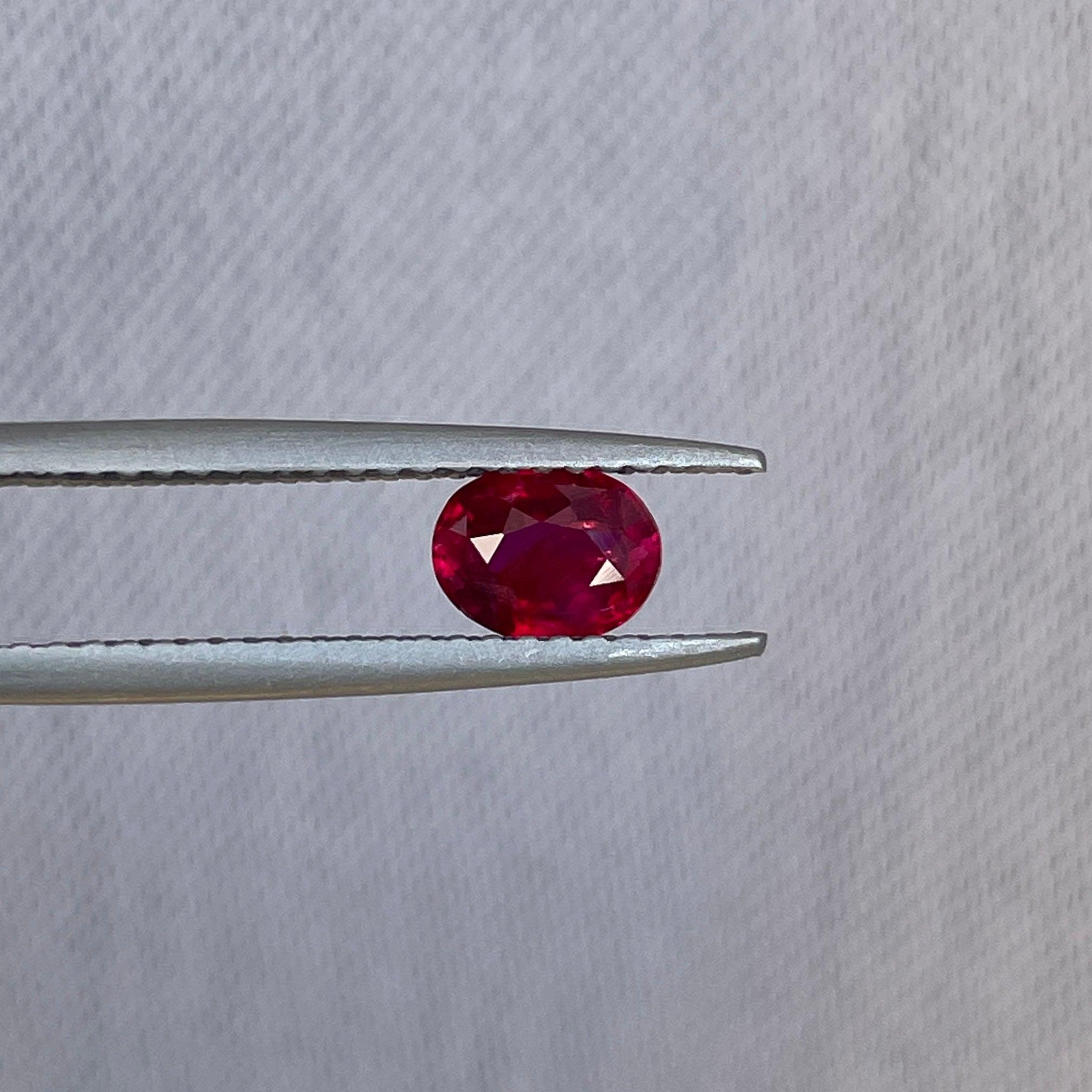 ruby stone with ring
