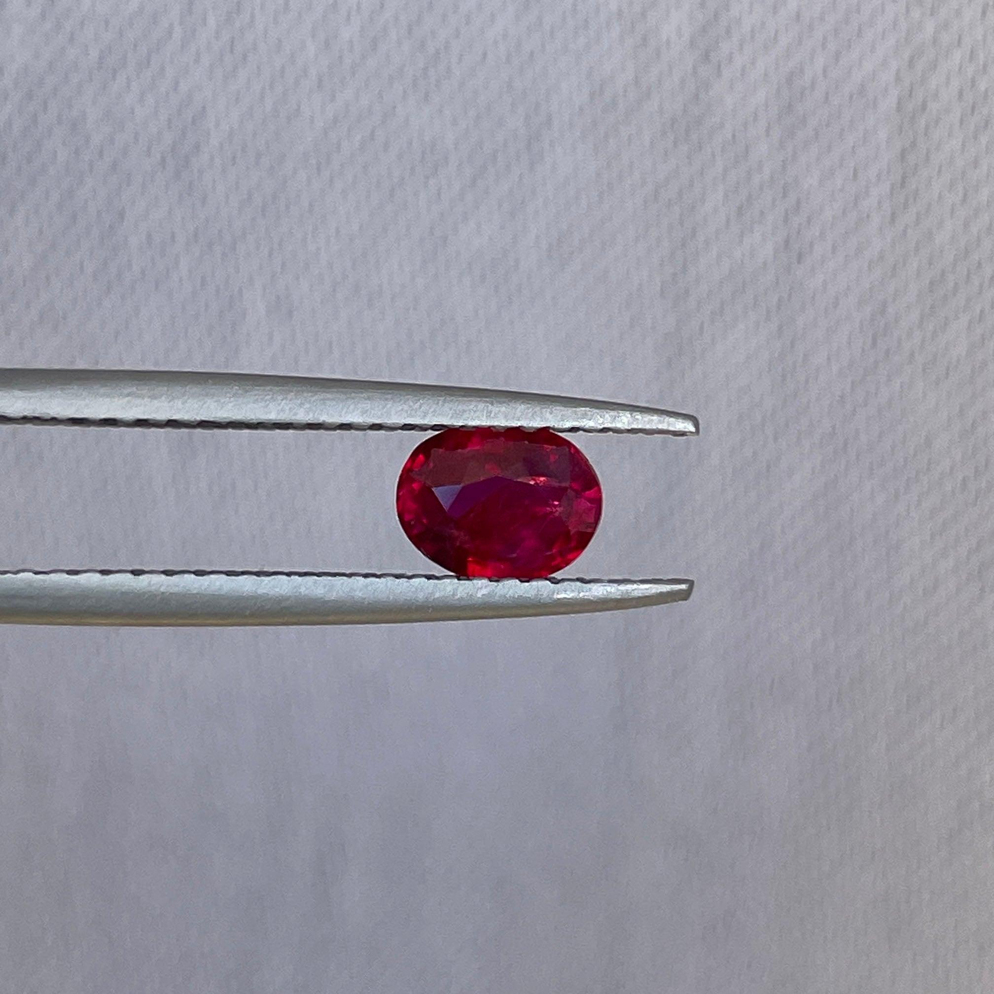 ruby stone with ring