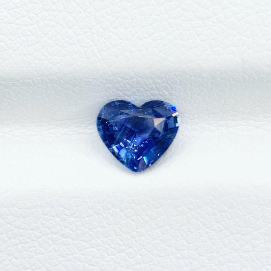 Heart Shaped Blue Sapphire