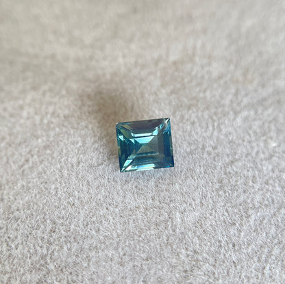 0.88 Carat Teal Sapphire