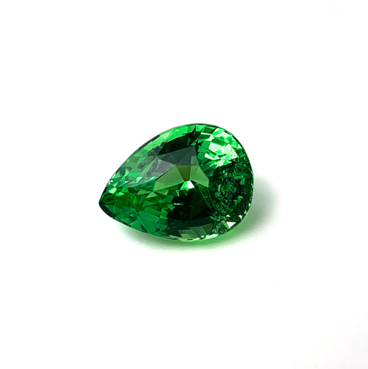tsavorite, garnet, green garnet, emeraldVivid Green Natural Tsavorire 2.14 crt. for engagement rings, Jewelry, custom jewelry, loose gemstone