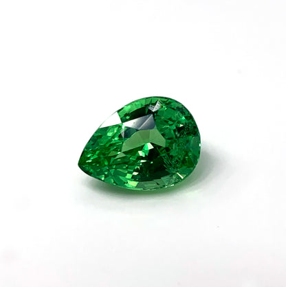 Vivid Green Natural Tsavorire 2.14 crt. for engagement rings, Jewelry, custom jewelry, loose gemstone
