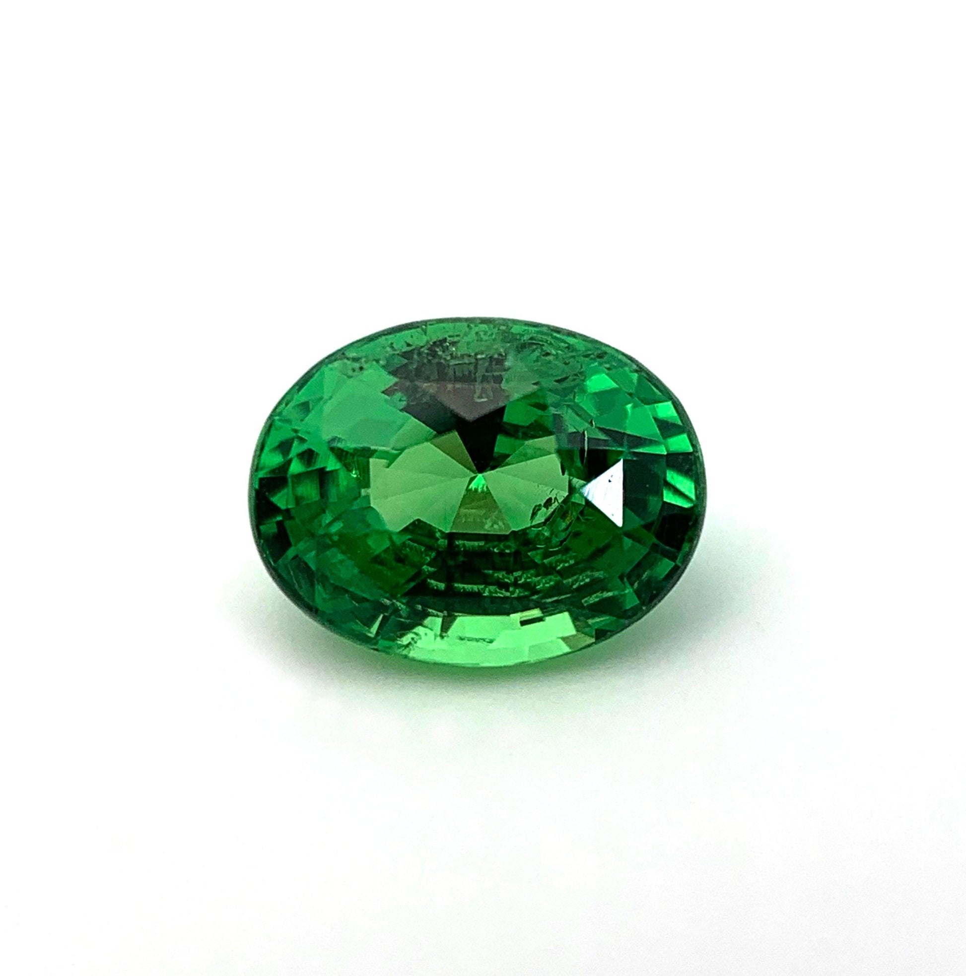 Vivid Green Natural Tsavorire 1.52 crt. for engagement rings, Jewelry, custom jewelry, loose gemstone - NASHGEMS