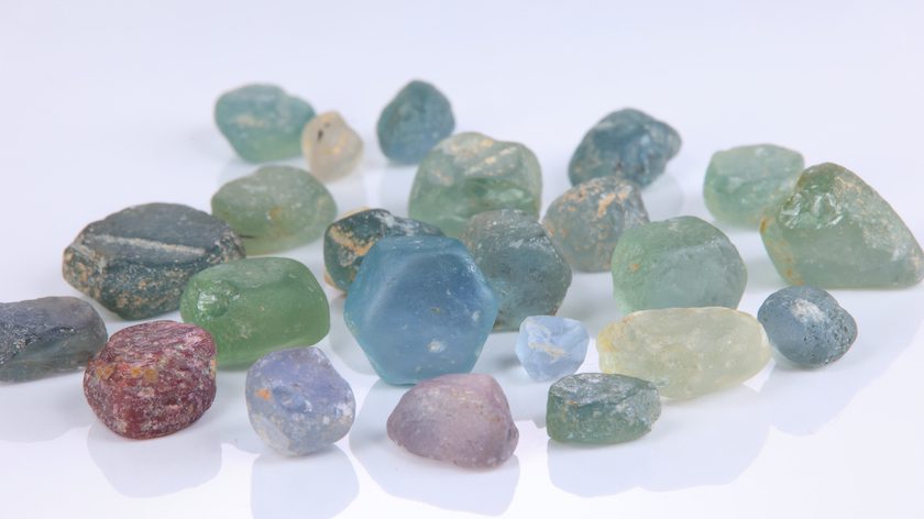 variety of sapphire colors