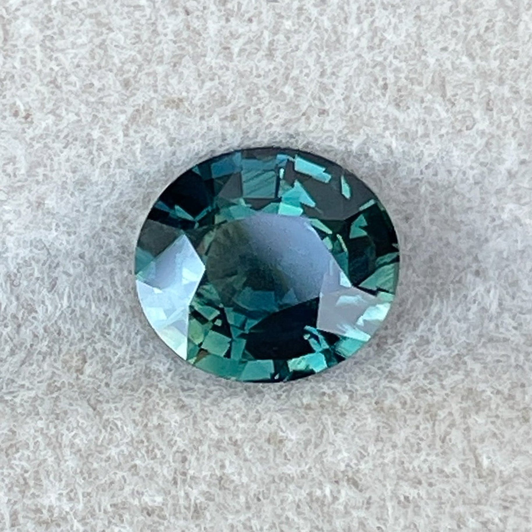 teal sapphire natural unheated, loose teal green sapphire gemstone Sri Lanka