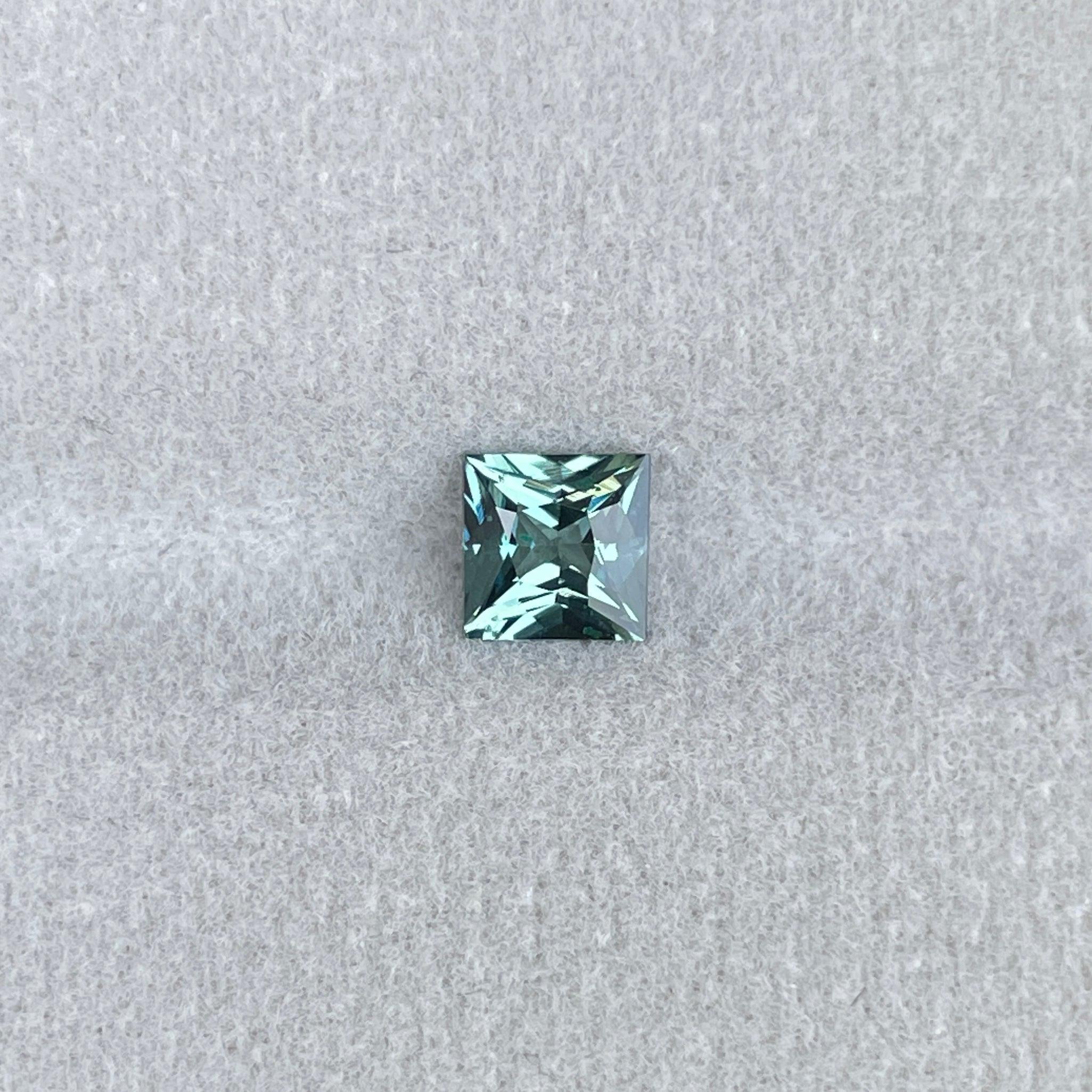 Teal Blue Green Sapphire 0.84 Ct, Natural Blue Green Sapphire Ring, Teal Sapphire Engagement Ring, bespoke Ring, For Custom ring Loose gem