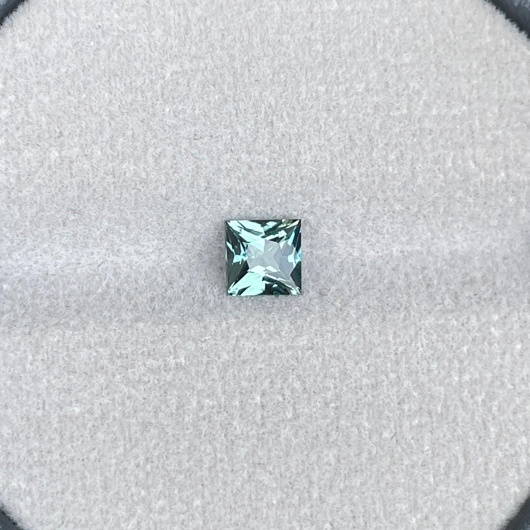 Teal Blue Green Sapphire 0.84 Ct, Natural Blue Green Sapphire Ring, Teal Sapphire Engagement Ring, bespoke Ring, For Custom ring Loose gem