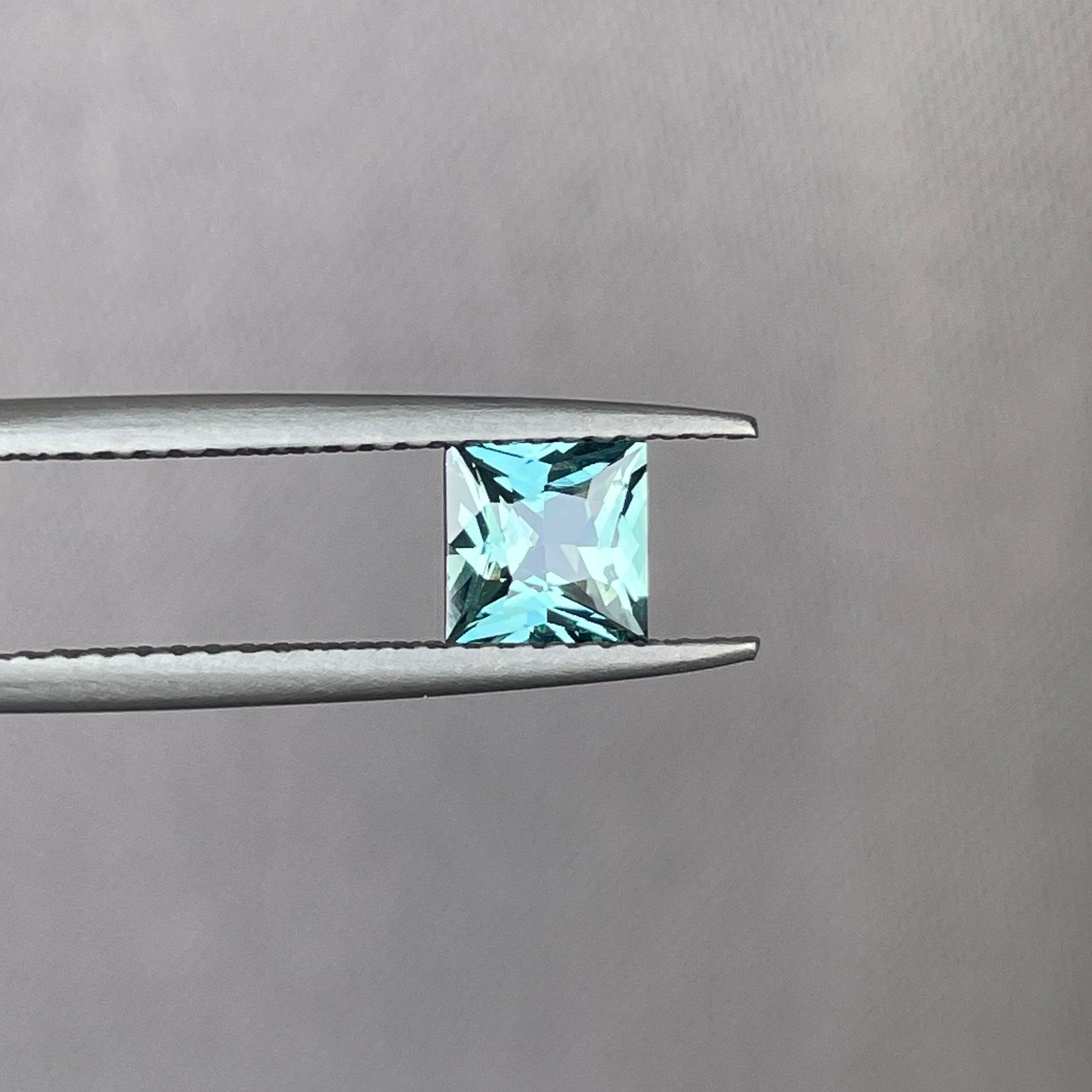 Teal Blue Green Sapphire 0.84 Ct, Natural Blue Green Sapphire Ring, Teal Sapphire Engagement Ring, bespoke Ring, For Custom ring Loose gem - NASHGEMS
