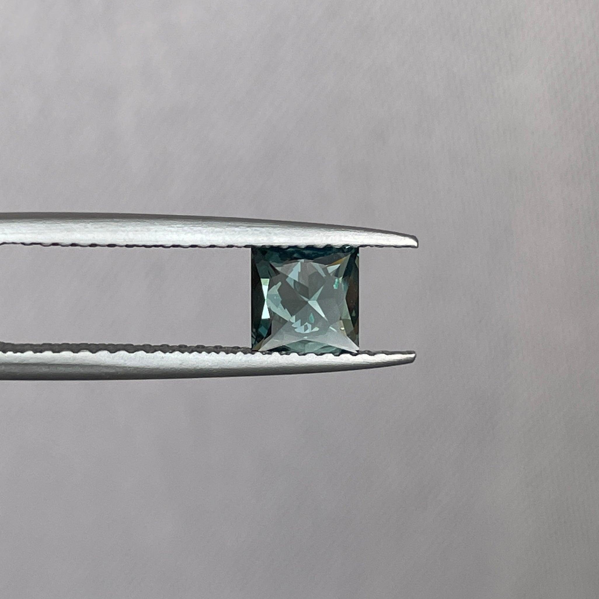 Teal Blue Green Sapphire 0.84 Ct, Natural Blue Green Sapphire Ring, Teal Sapphire Engagement Ring, bespoke Ring, For Custom ring Loose gem - NASHGEMS