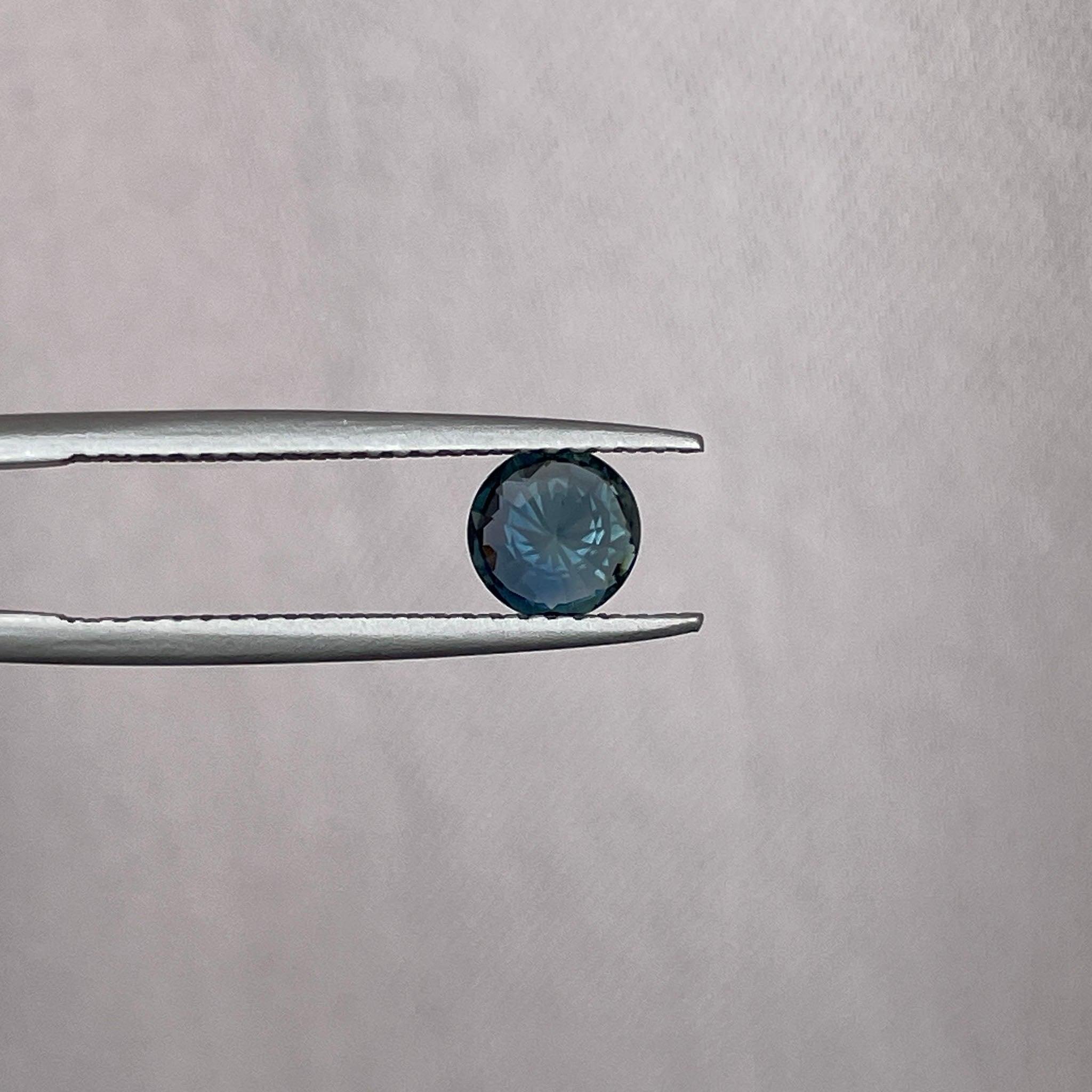 Natural Teal Sapphire