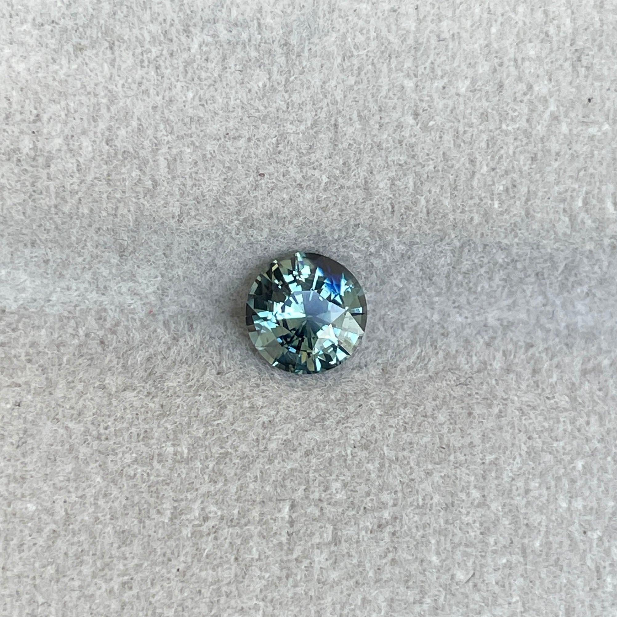 Teal sapphire stone, Seattle teal sapphire 1.02 crt. - NASHGEMS