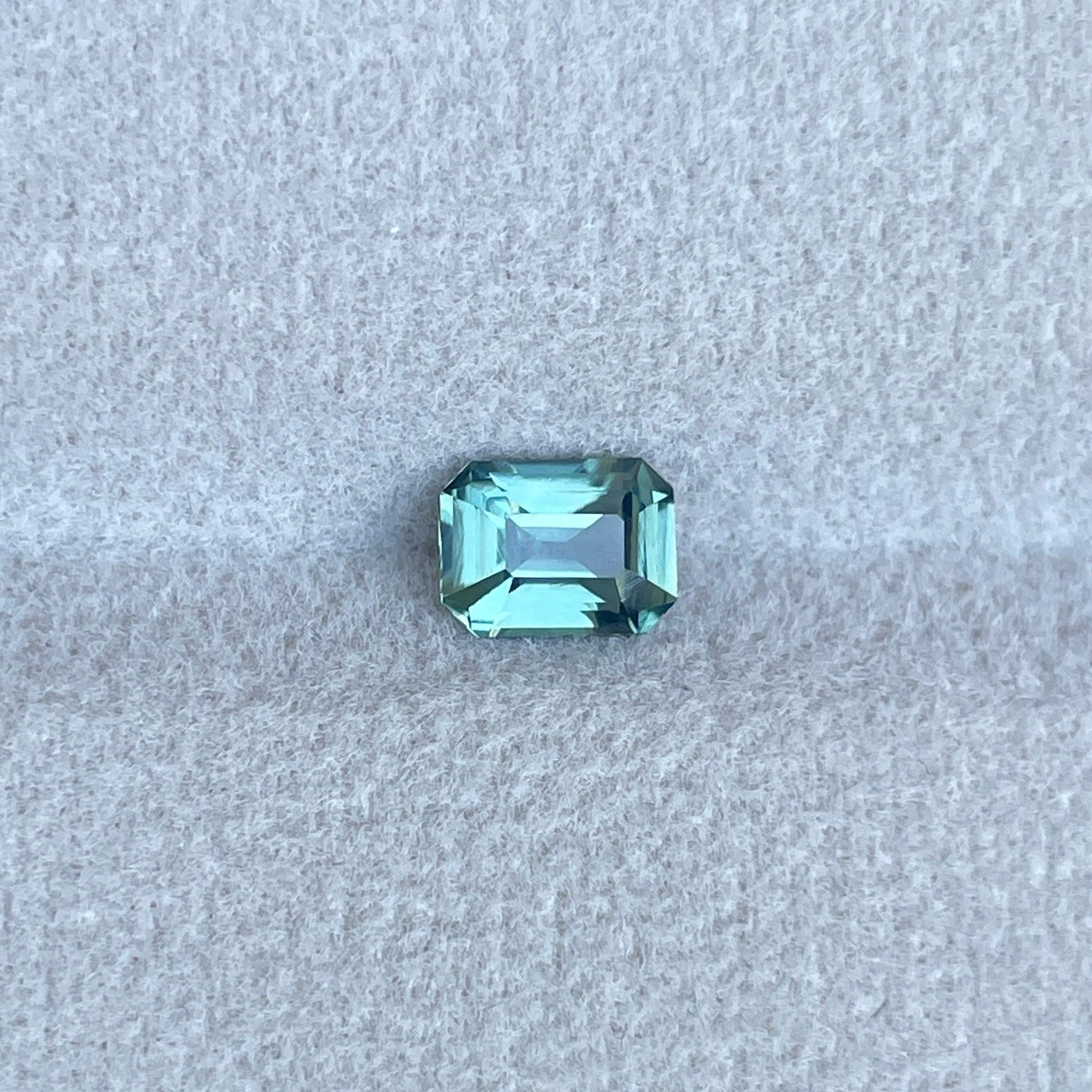 Teal Blue Natural Sapphire